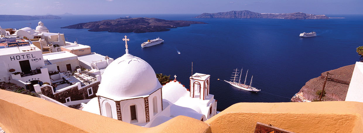 Santorini Over the Water