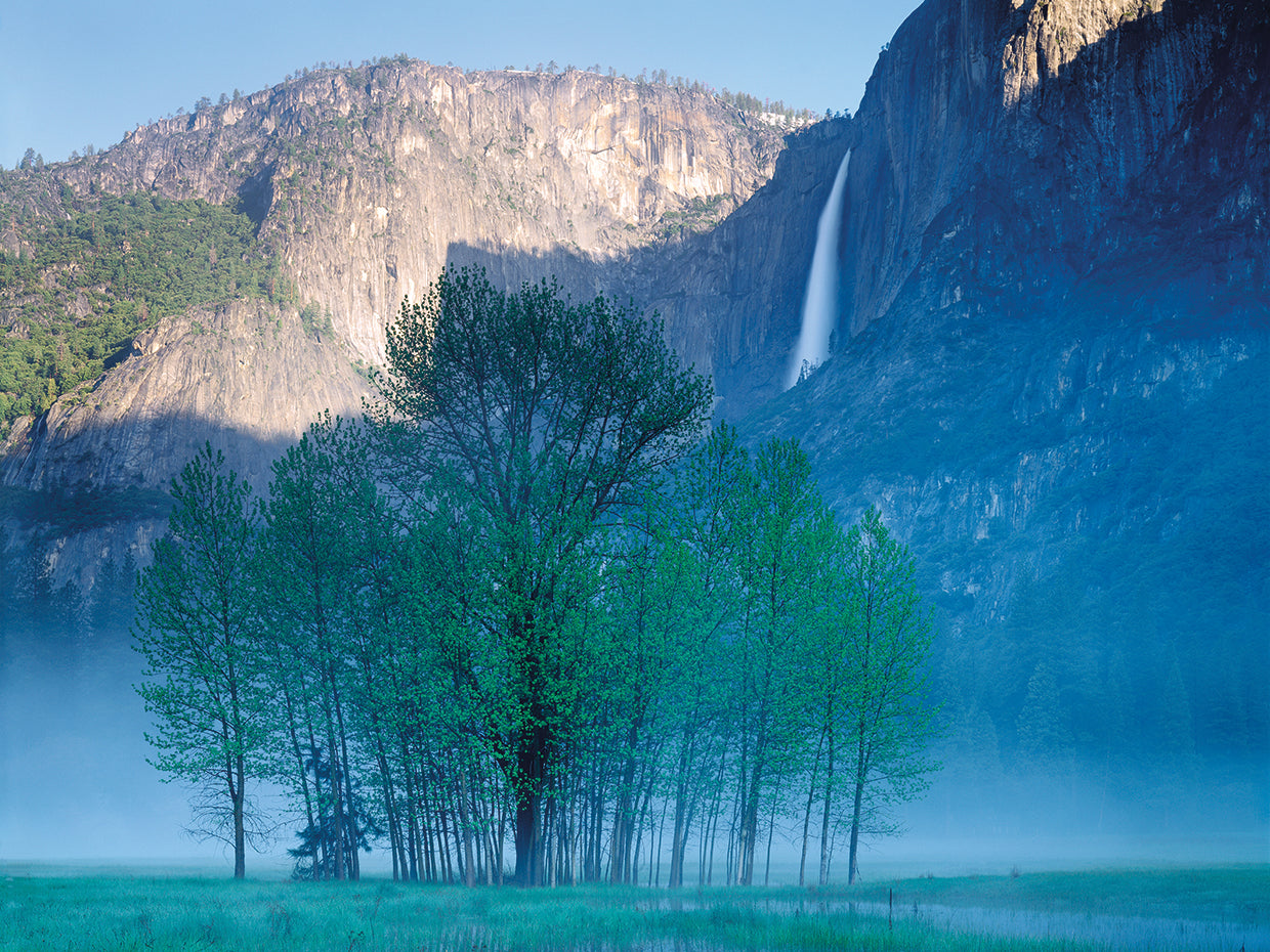 Yosemite Waterfall from the Mountain