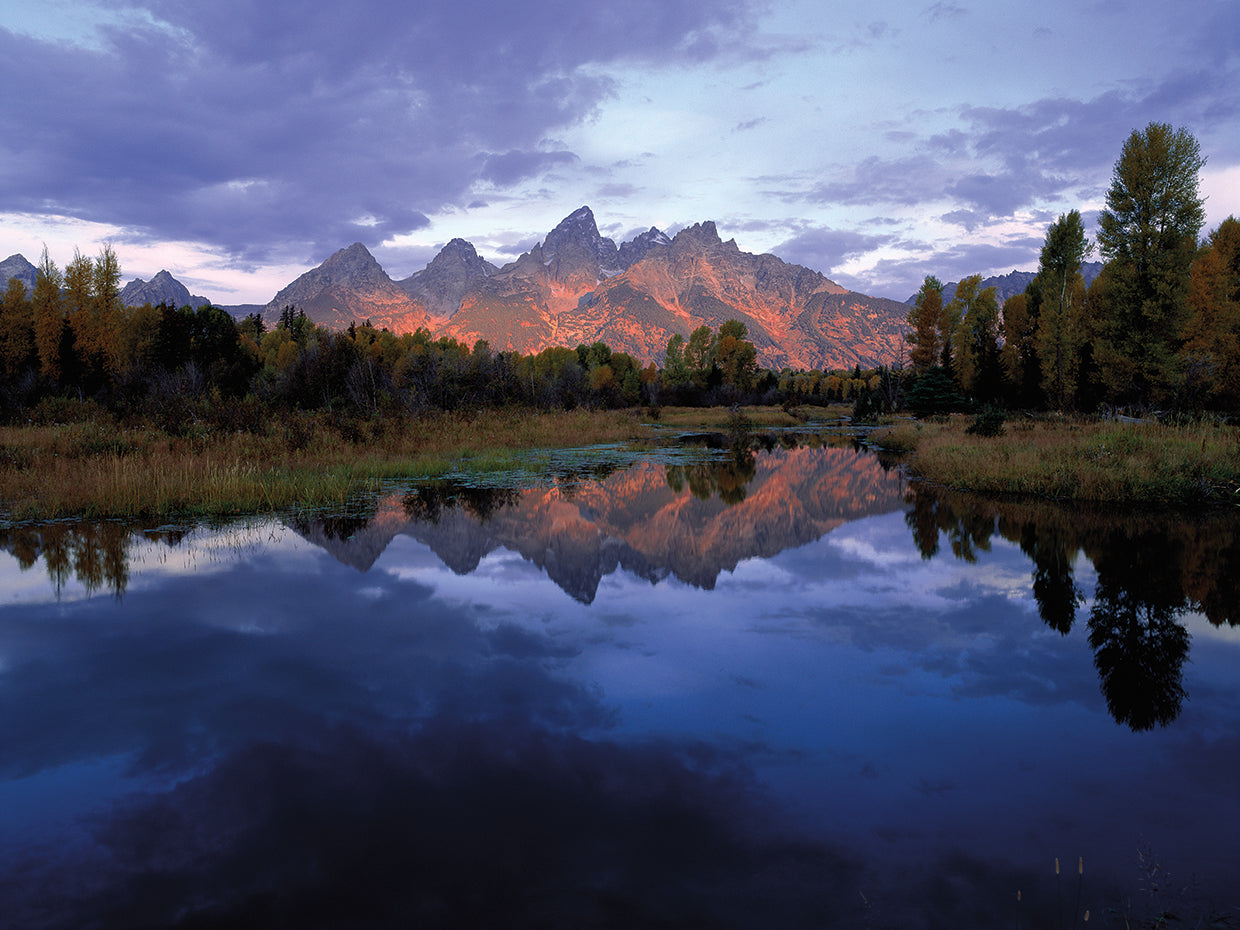 Panorama de Grand Tetons Lienzo
