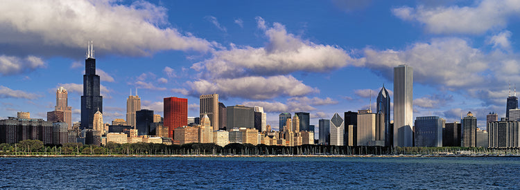 Panorama de chicago Lienzo