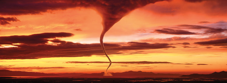Tornado at Sunset