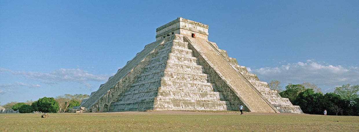 Pirámide El Castillo, México Lienzo