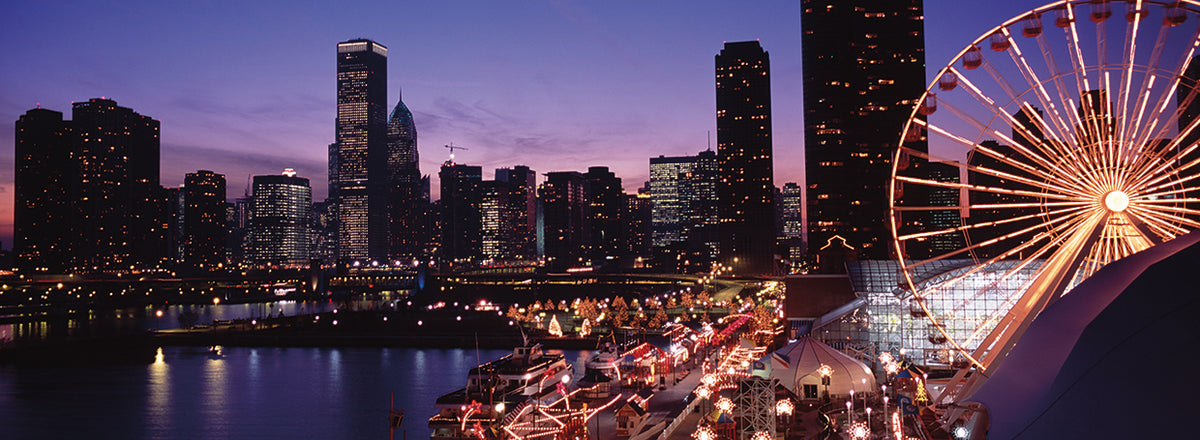 Navy Pier at Dusk
