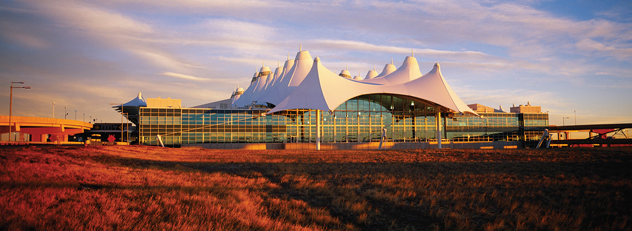 Cielo sobre el aeropuerto de Denver Lienzo