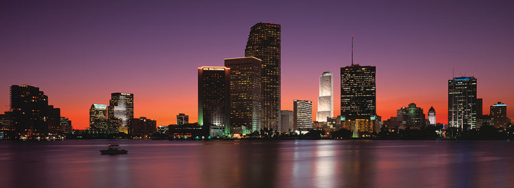 Crepúsculo de miami Lienzo