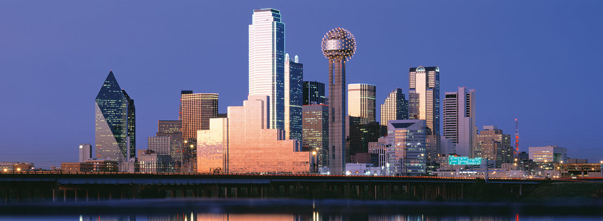 Luces de Dallas Lienzo
