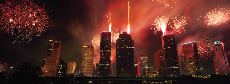 Fuegos artificiales por la libertad Lienzo