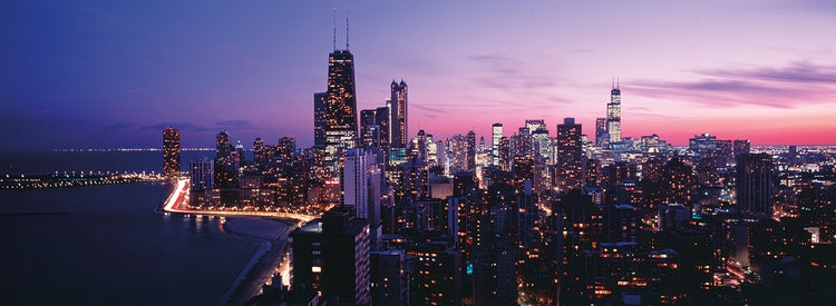 The Windy City Sunset