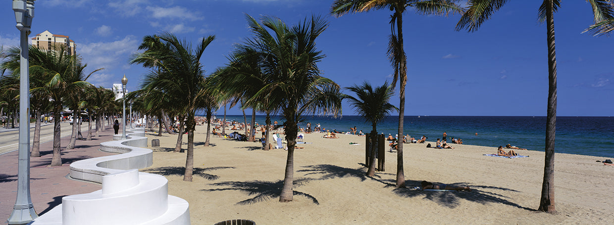 Playa de Fort Lauderdale Lienzo