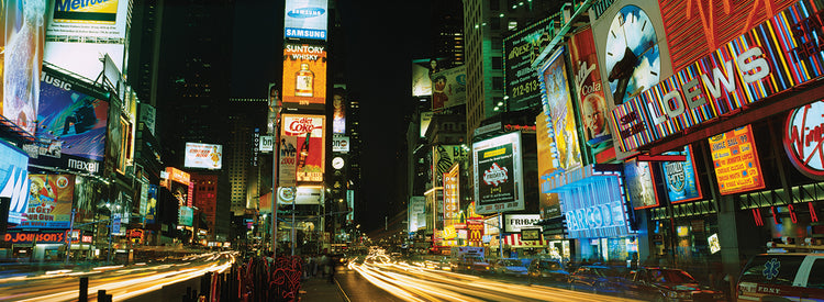 Neón de Times Square Lienzo
