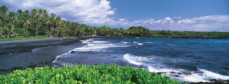 Playa de la isla grande Lienzo