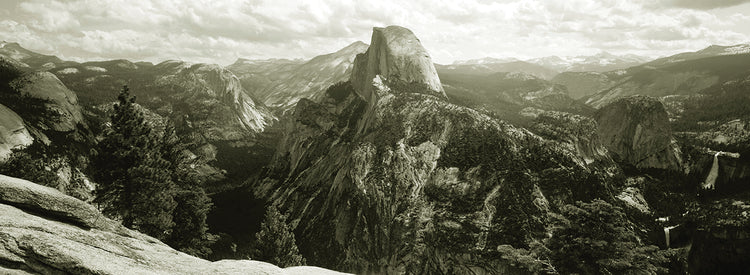 Media bóveda de Yosemite Lienzo