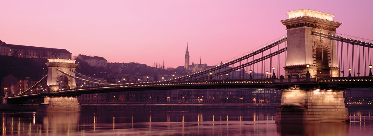 Twilight over Budapest