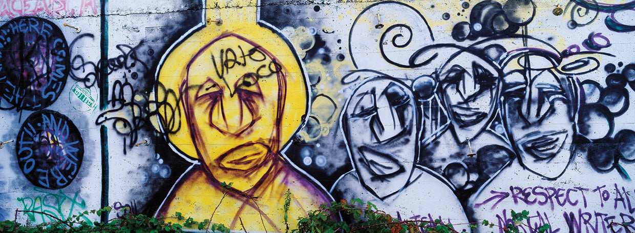 California Graffiti Wall