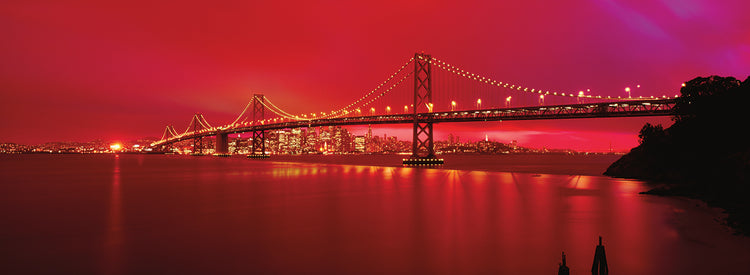 Luces rojas san francisco Lienzo