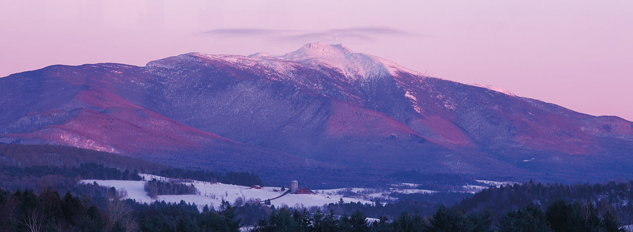 Anochecer de Mount Mansfield Lienzo