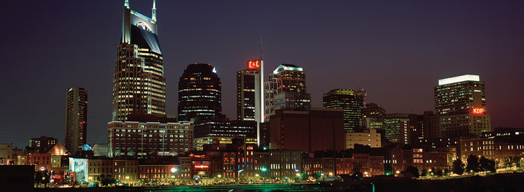 Luces nocturnas de Nashville Lienzo