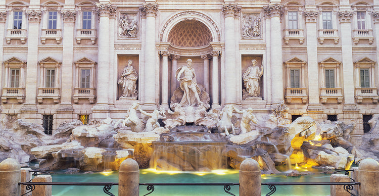 Fuente de Trevi en Roma Lienzo