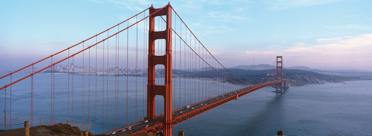 Tráfico en Golden Gate Lienzo