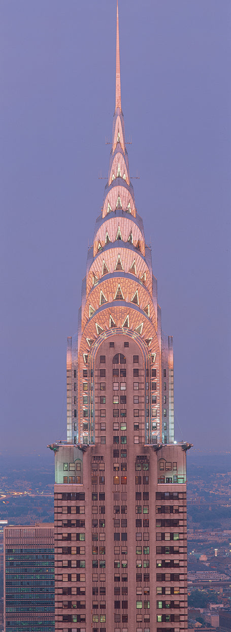 Dusk over Chrysler Building