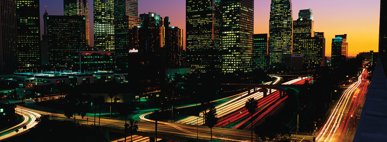 Harbor Freeway, LA Lienzo