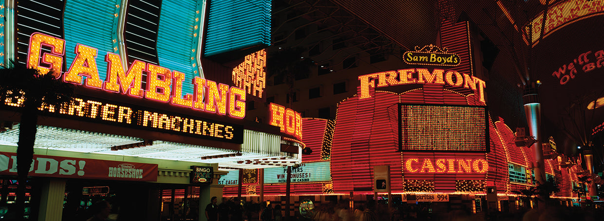 Calle Fremont en Las Vegas Lienzo