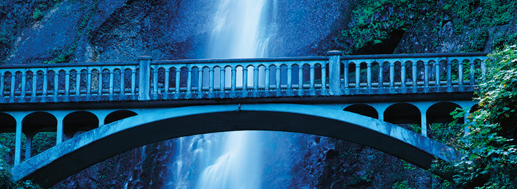 Pasarela por Multnomah Falls Lienzo