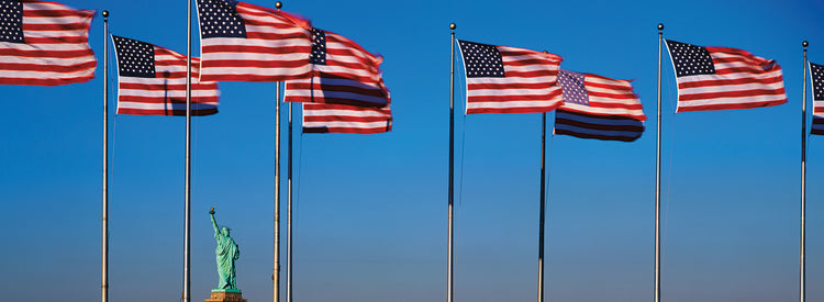 Flags in New York