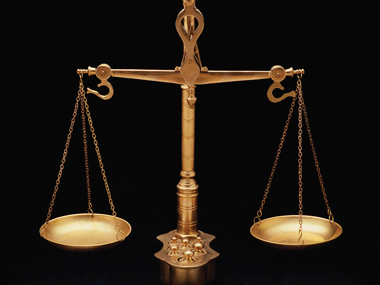 Balanzas de la justicia Lienzo