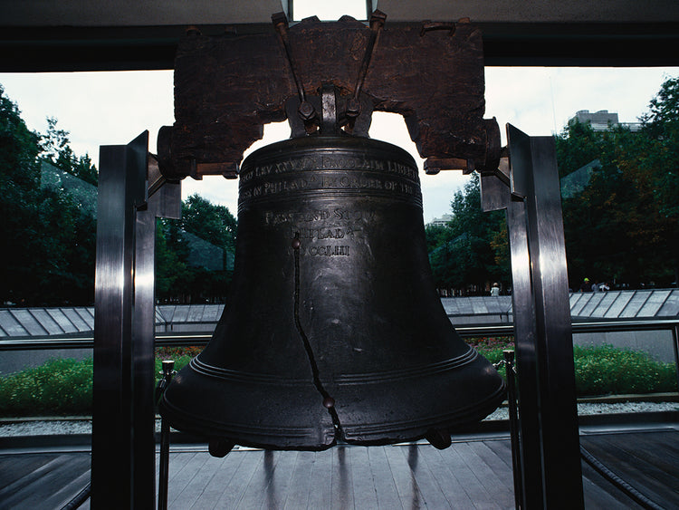 La grieta de Liberty Bell Lienzo