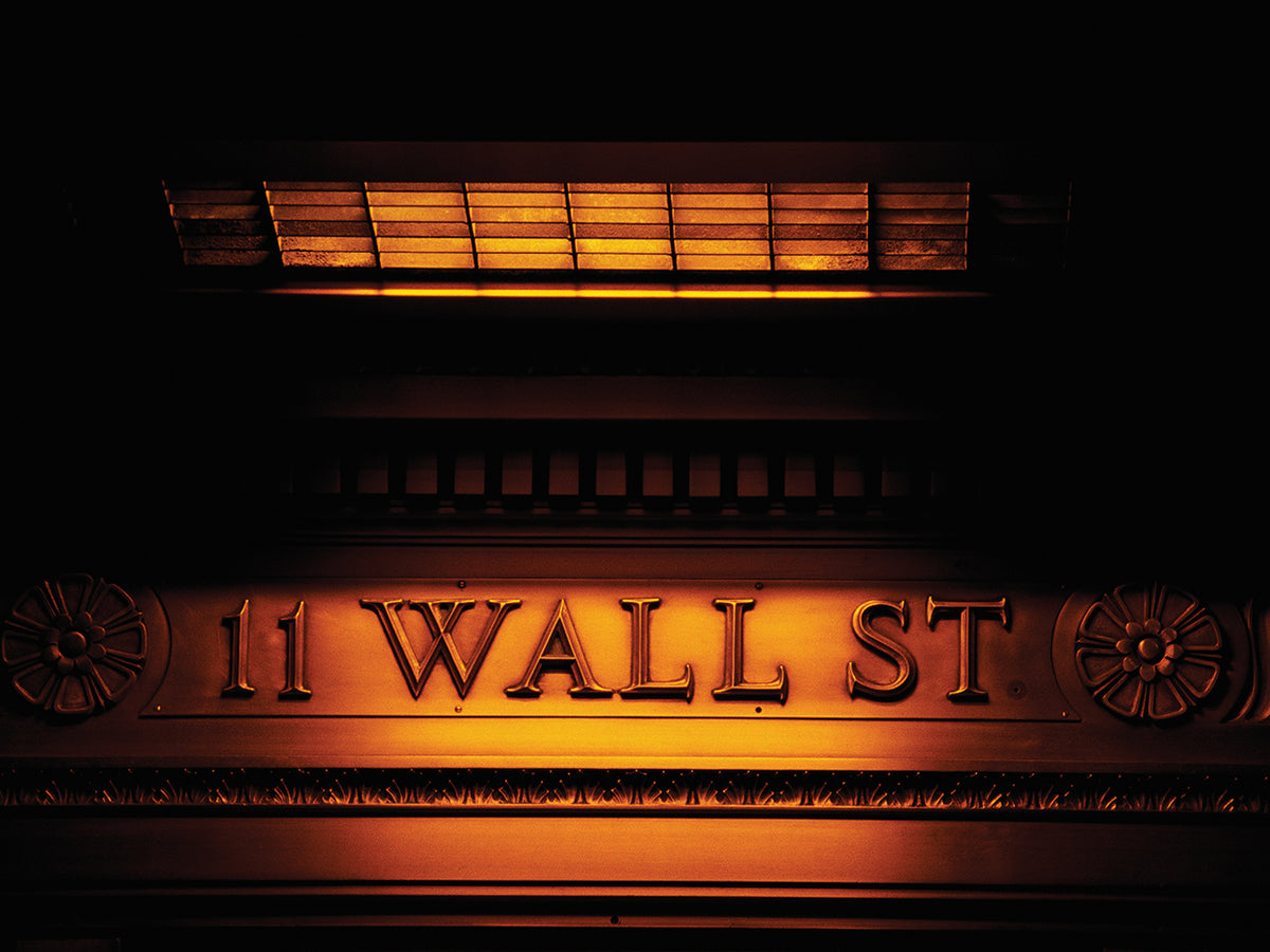 11 Wall Street Sign