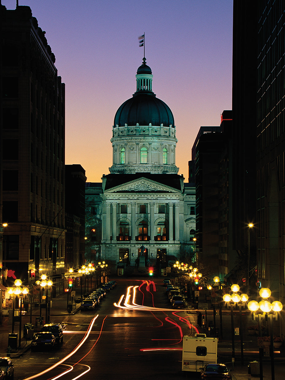 Capitolio del estado de Indiana Lienzo