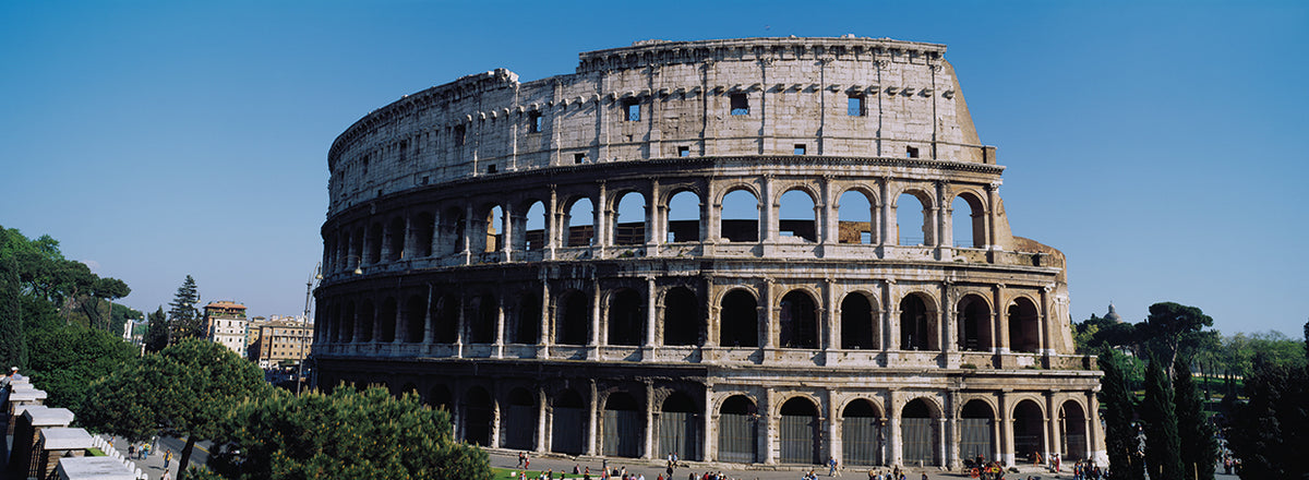 Facade Of The Colosseum