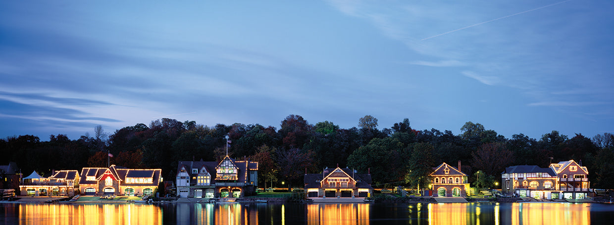 Boathouse Row, Filadelfia Lienzo