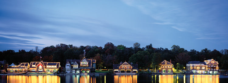 Boathouse Row, Filadelfia Lienzo