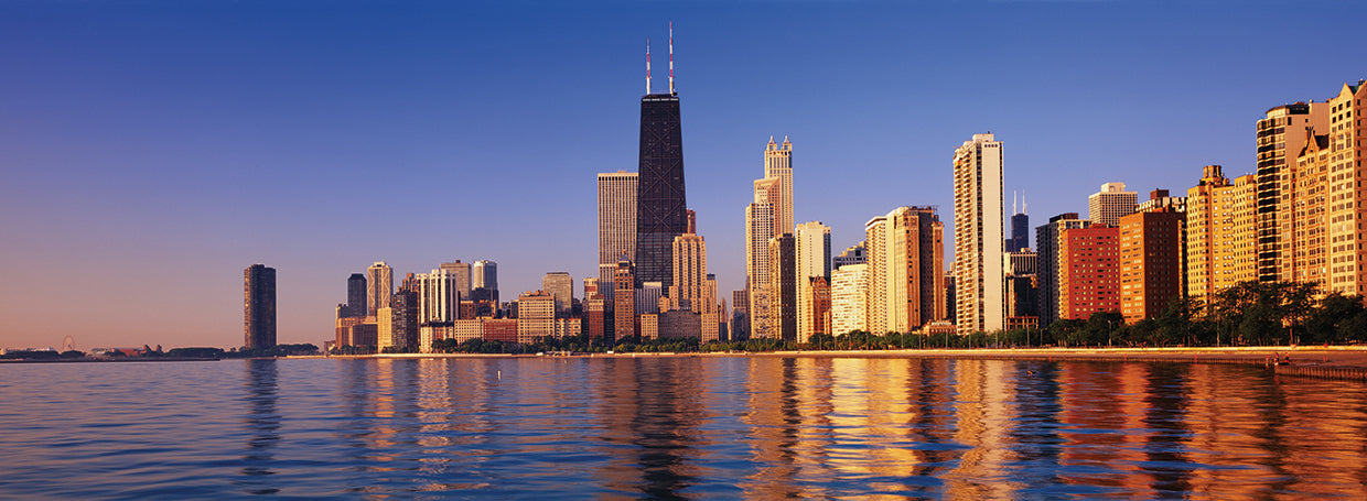 Rascacielos, Chicago Waterfront Lienzo