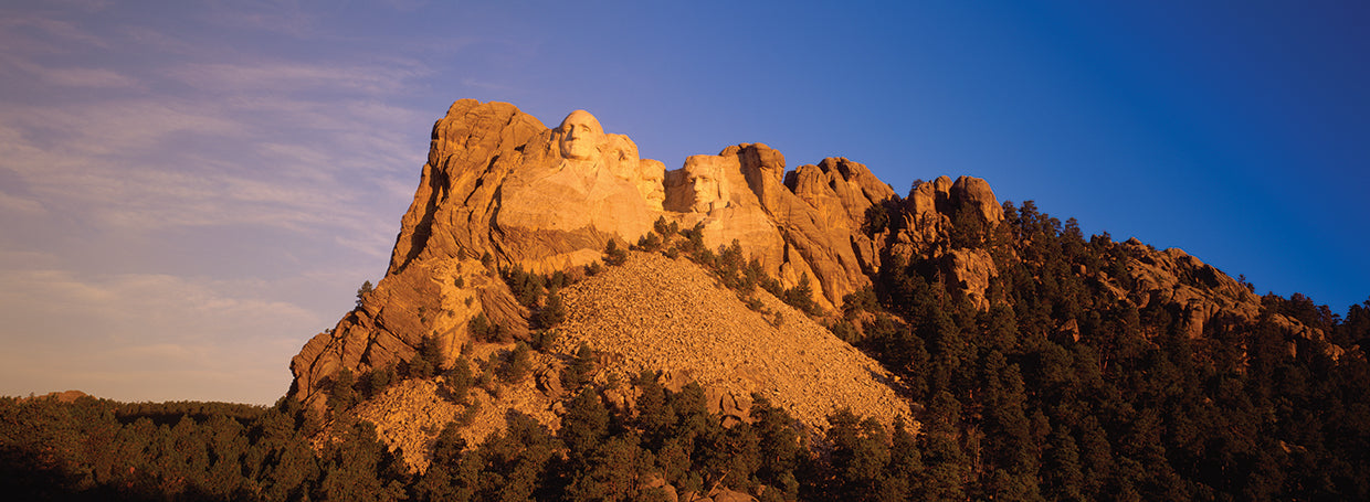 Monte Rushmore desde abajo Lienzo