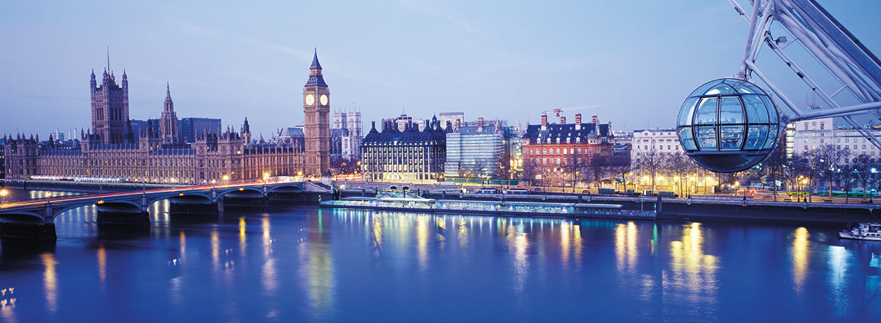 Vías fluviales de Londres Lienzo