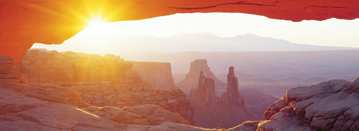 Amanecer Mesa Lienzo