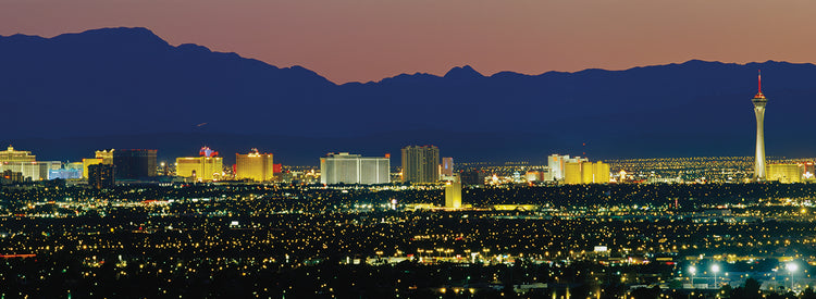 Horizonte de las vegas Lienzo