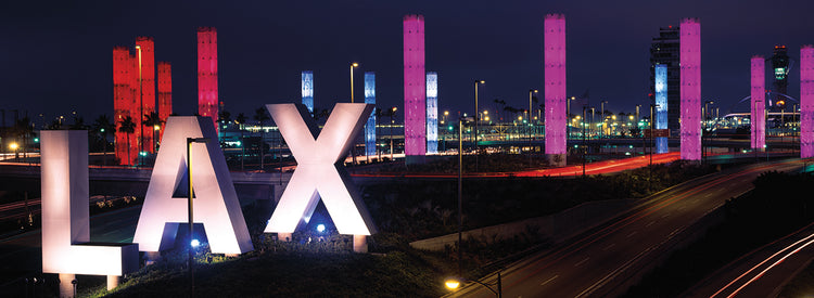 LAX nocturno Lienzo