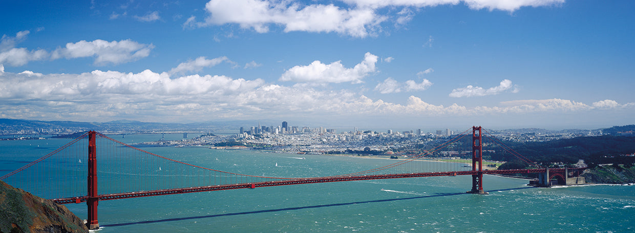 Muy por encima de la bahía de San Francisco Lienzo