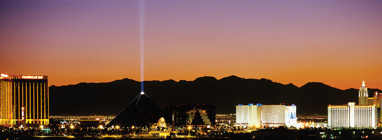Luces del cielo de Las Vegas Lienzo