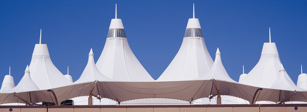 Arquitectura del aeropuerto de Denver Lienzo