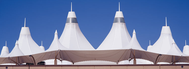 Arquitectura del aeropuerto de Denver Lienzo