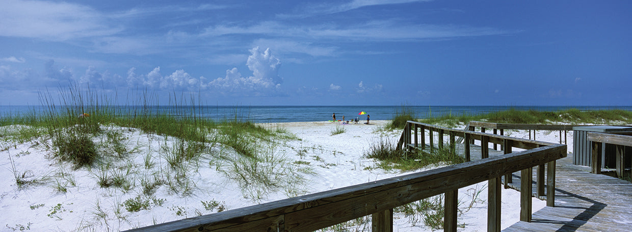 Footbridge to the Gulf