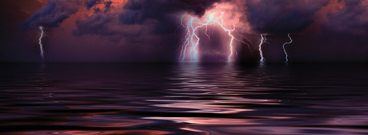 Dramatic Sea Lightning