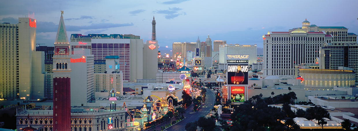 Volando sobre The Strip Lienzo
