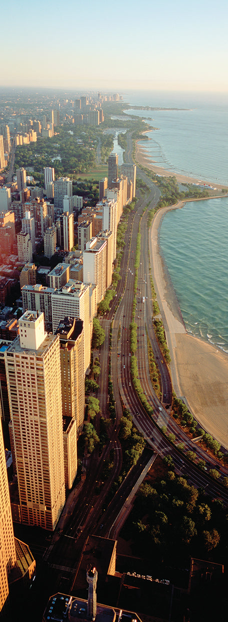 A lo largo de Lake Shore Drive Lienzo