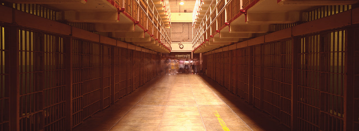 Bloque de celdas de Alcatraz Lienzo